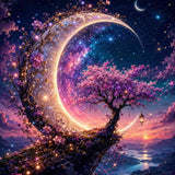 Fairytale Moonlit Dreams — Diamond Painting Kit design