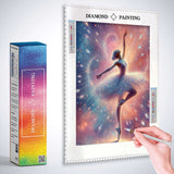 Floating Ballerina — Diamond Painting Kit, product view 3