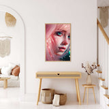 Pink Miro — AB Diamond Painting Kit, product view 3
