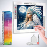 Queen of the Night — Diamond Painting Kit, product view 3