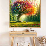 The Butterfly Tree of Love — Diamond Painting Kit, product view 2
