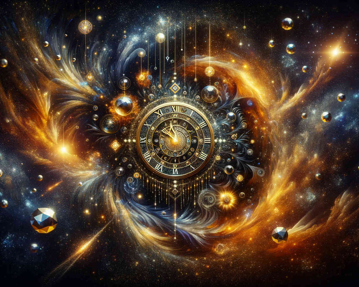 A Journey through Time — Diamond Painting Kit design