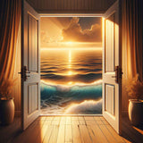 Door to the sea — Diamond Painting Kit design