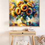 Sunshine and play of colors — Diamond Painting Kit, product view 2