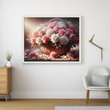 A Basket of Roses — Diamond Painting Kit, product view 2