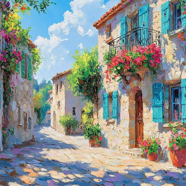 Mediterranean Colors — Diamond Painting Kit design