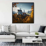 Neuschwanstein Castle — Diamond Painting Kit, product view 3