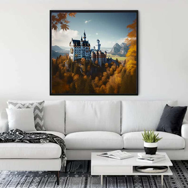Neuschwanstein Castle — Diamond Painting Kit, product view 3