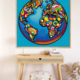 A Colorful World — Diamond Painting Kit, product view 2