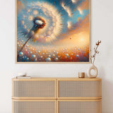 Dandelion blowing — Diamond Painting Kit, product view 2