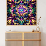 Mandala Tunnel — Diamond Painting Kit, product view 2
