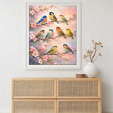Spring Songbirds — Diamond Painting Kit, product view 2