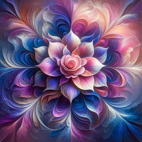 Flower Mandala — Diamond Painting Kit design