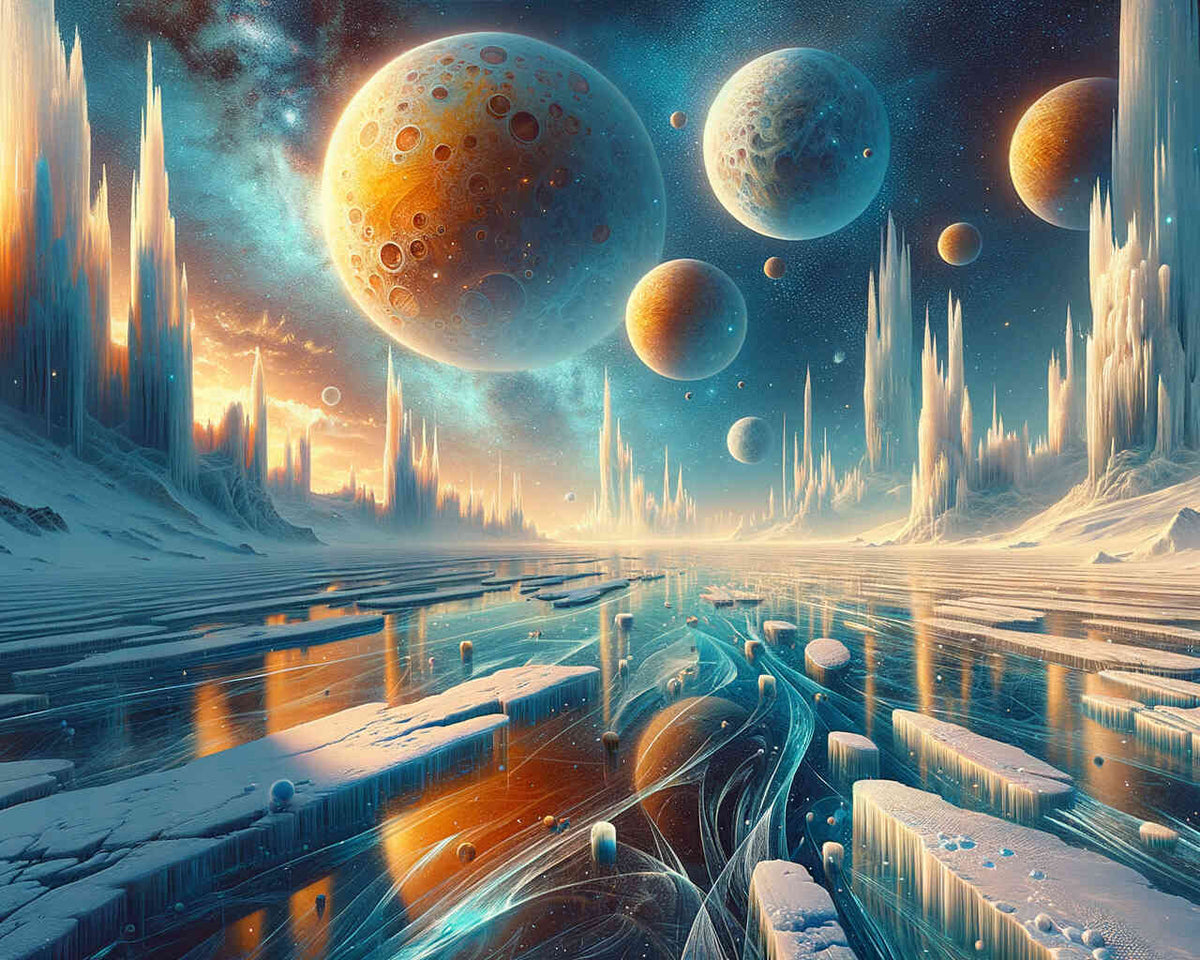 Space of a different kind — Diamond Painting Kit design