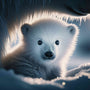 The Little Polar Bear — Diamond Painting Kit design