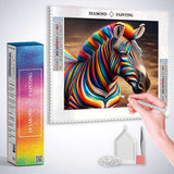 Color magic of the wilderness — Diamond Painting Kit, product view 3