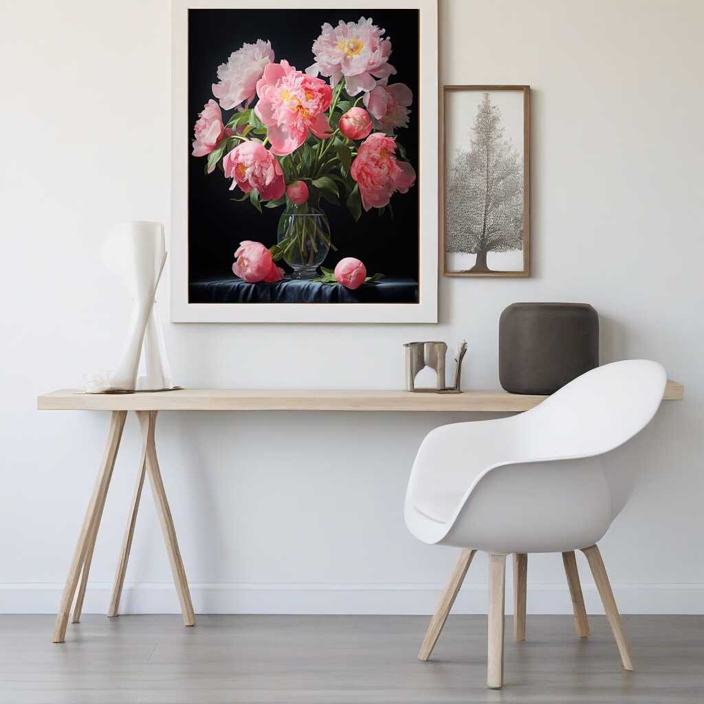 Midnight Blossom Magic — Diamond Painting Kit, product view 2