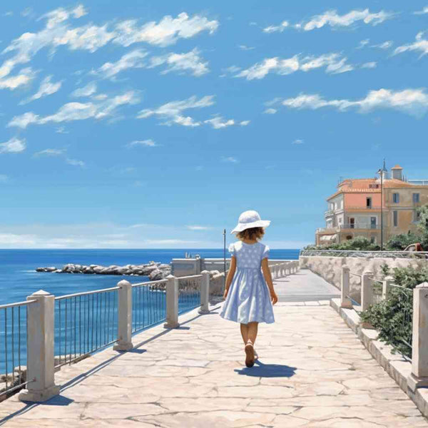 Coastal whispers (DP-7548) — Diamond Painting Kit design