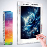 Blue Rose — Diamond Painting Kit, product view 3