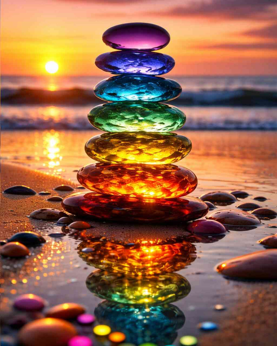 The Magic of Balance — Diamond Painting Kit design