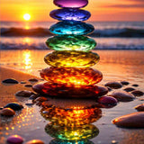 The Magic of Balance — Diamond Painting Kit design
