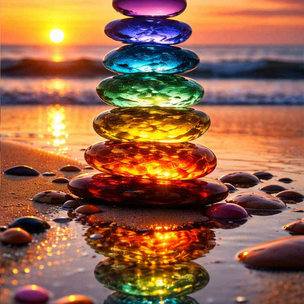 The Magic of Balance — Diamond Painting Kit design