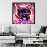 Funny cat — Diamond Painting Kit, product view 2