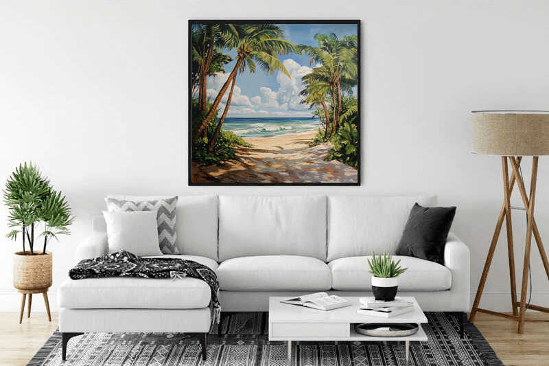 Dreaming of Sunshine — Diamond Painting Kit, product view 2