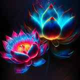 Flower Concert — Diamond Painting Kit design