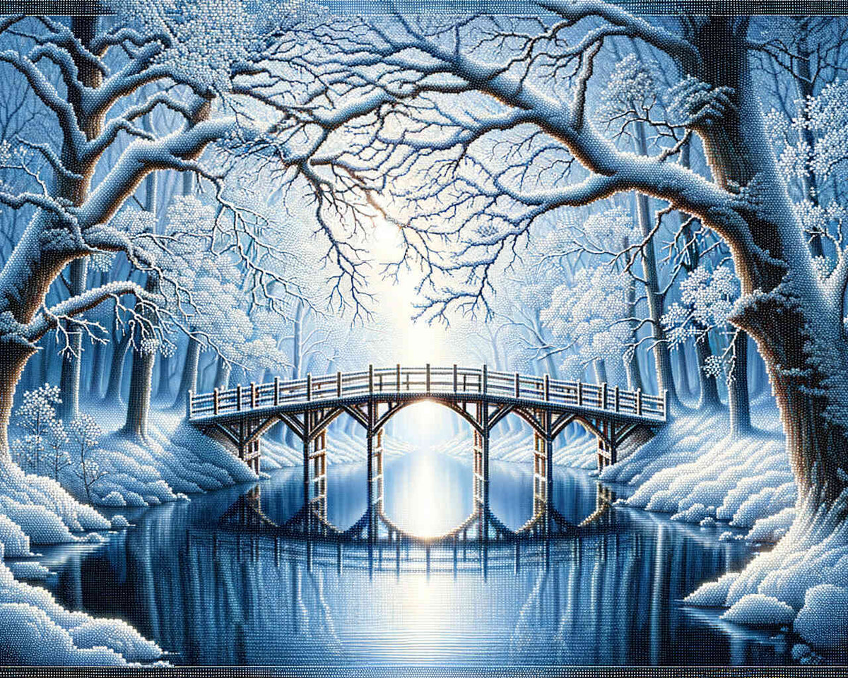The Grand Bridge — Diamond Painting Kit design