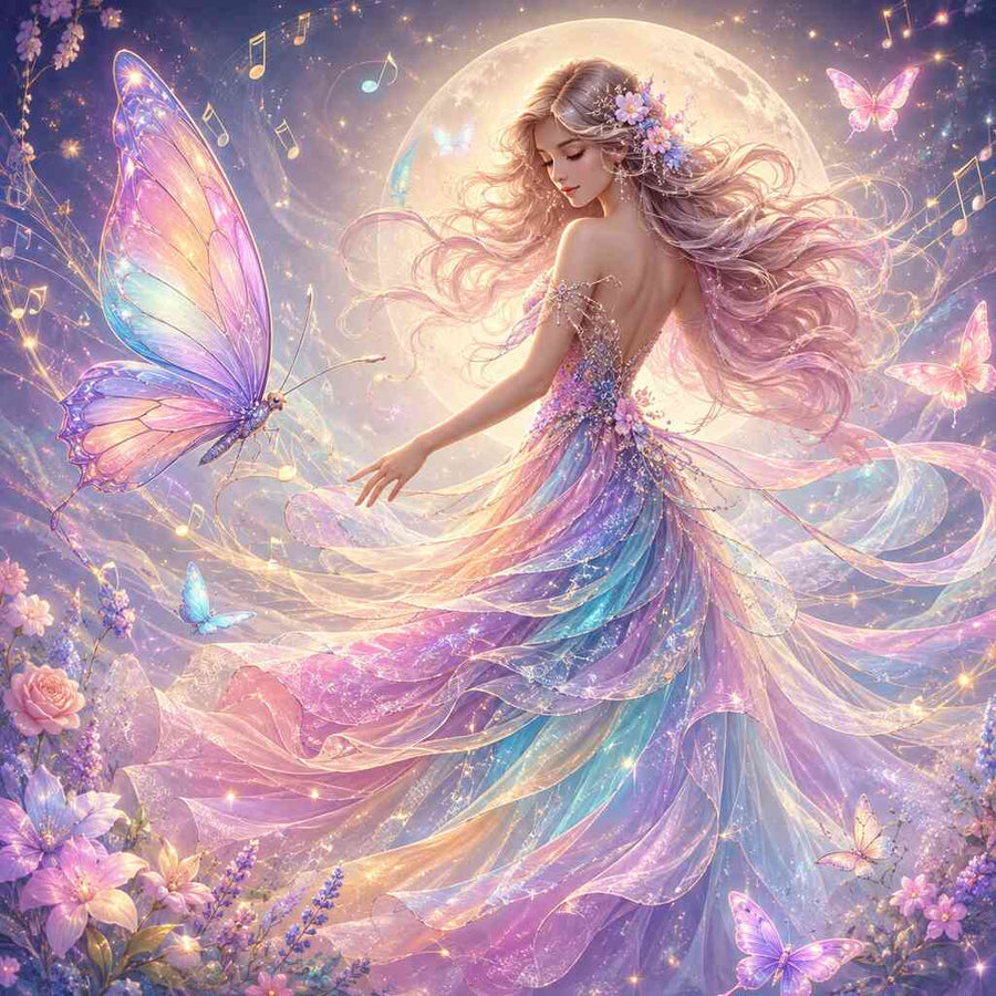 Moonlit Fantasy — Diamond Painting Kit design