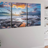 Tides at Sunset — 3-Panel Diamond Painting Kit, product view 2