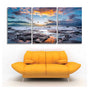 Tides at Sunset — 3-Panel Diamond Painting Kit design