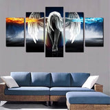 Angel of Fire and Water — 5-Panel Diamond Painting Kit design