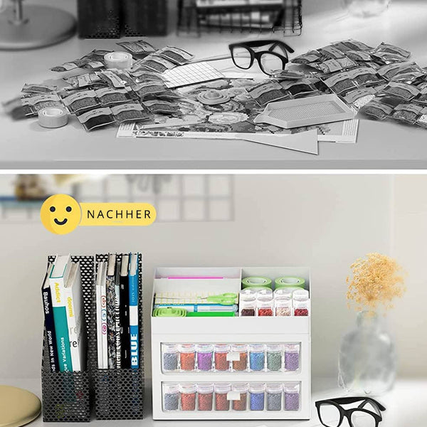 Stackable Diamond Painting Storage Organizer — Craft Accessory, product view 5