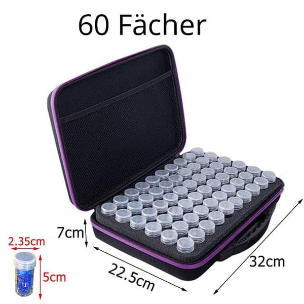 Travel Case for Diamond Painting Supplies — Craft Accessory, product view 4