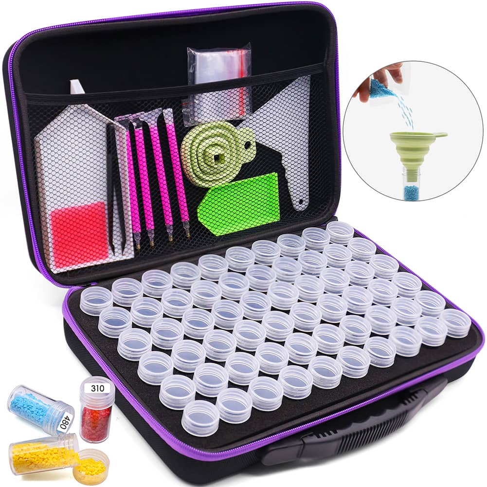 Travel Case for Diamond Painting Supplies — Craft Accessory design