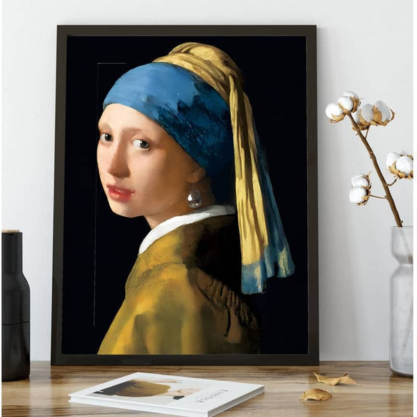 The Girl with the Pearl Earring, Vermeer Style — Diamond Painting Kit, product view 5