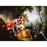 The Romantic Couple — Diamond Painting Kit, product view 4