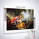 The Romantic Couple — Diamond Painting Kit, product view 2