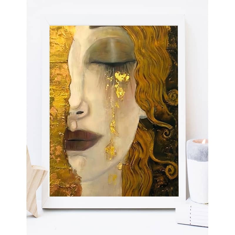 Golden Tears — Diamond Painting Kit, product view 5
