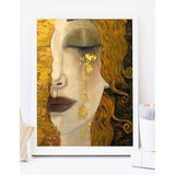 Golden Tears — Diamond Painting Kit, product view 5