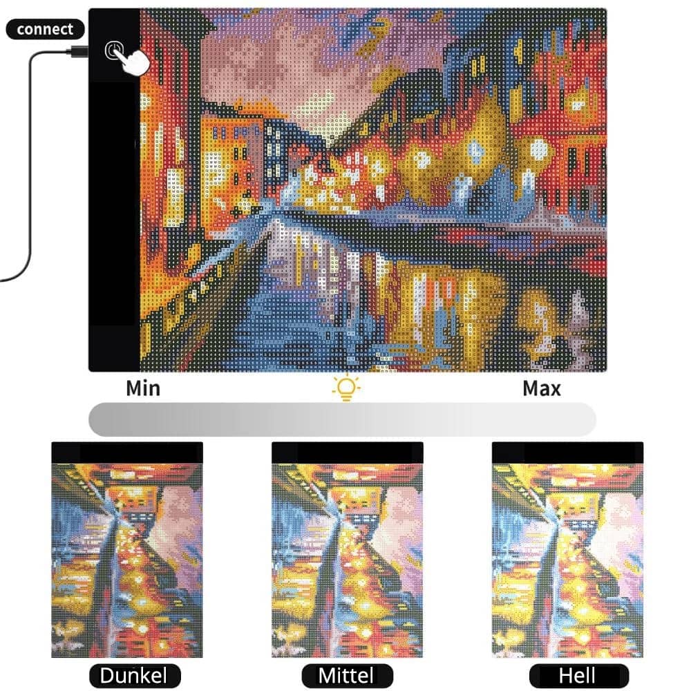 LED Light Pad for Diamond Painting — Craft Accessory, product view 2