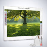 Magnificent green — Diamond Painting Kit, product view 2