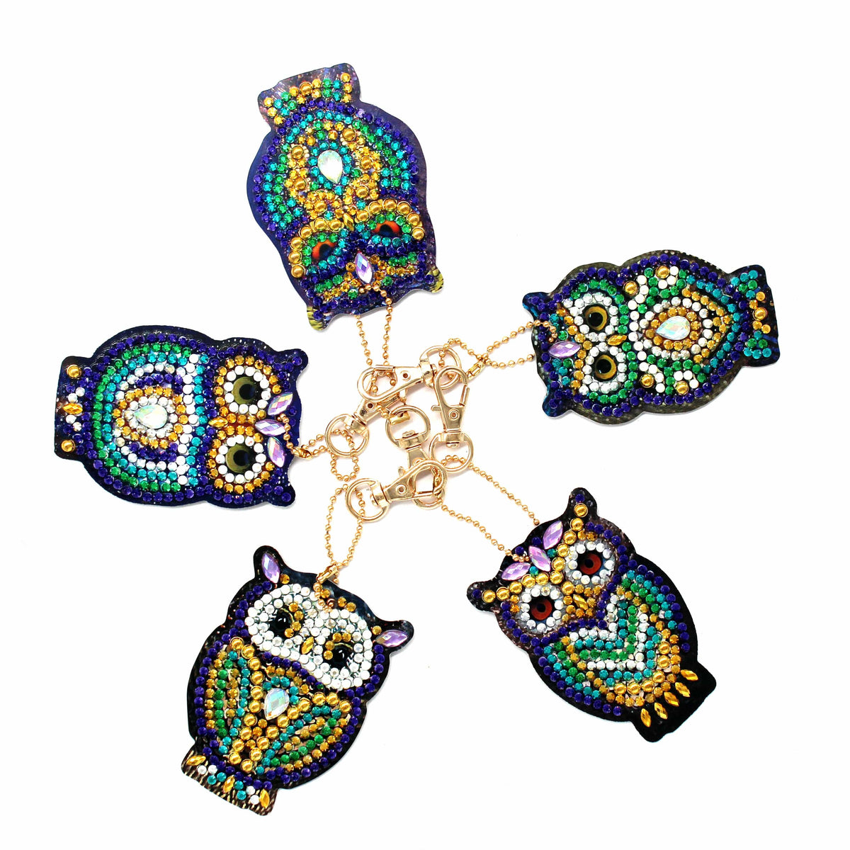 Keyring pendant — Diamond Painting Keychain Set, product view 3