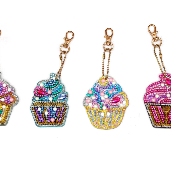 Keyring pendant — Diamond Painting Keychain Set, product view 4