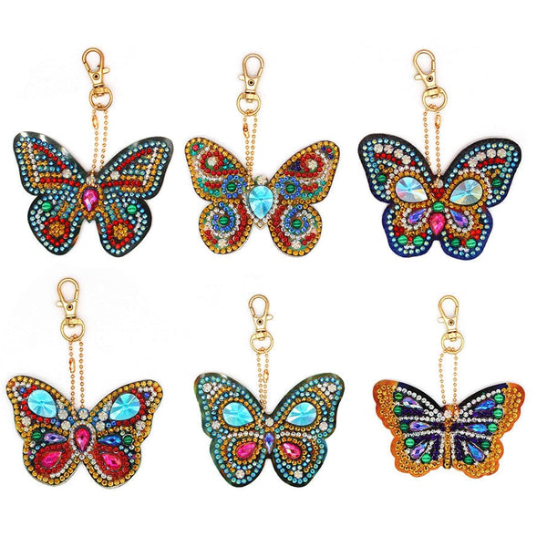 Keyring pendant — Diamond Painting Keychain Set design