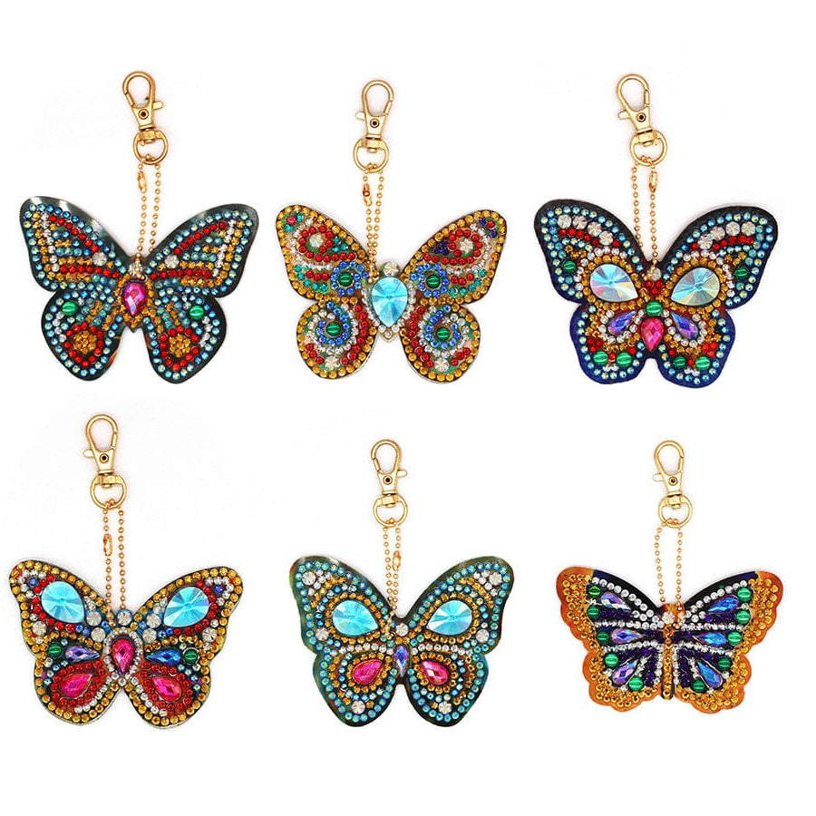 Keyring pendant — Diamond Painting Keychain Set design