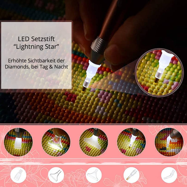 Lightning Star Diamond Painting Pen — Craft Accessory, product view 3
