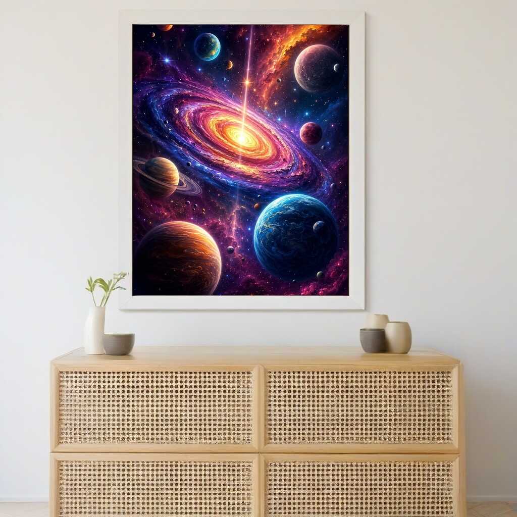 Galactic Daydream — Diamond Painting Kit, product view 2